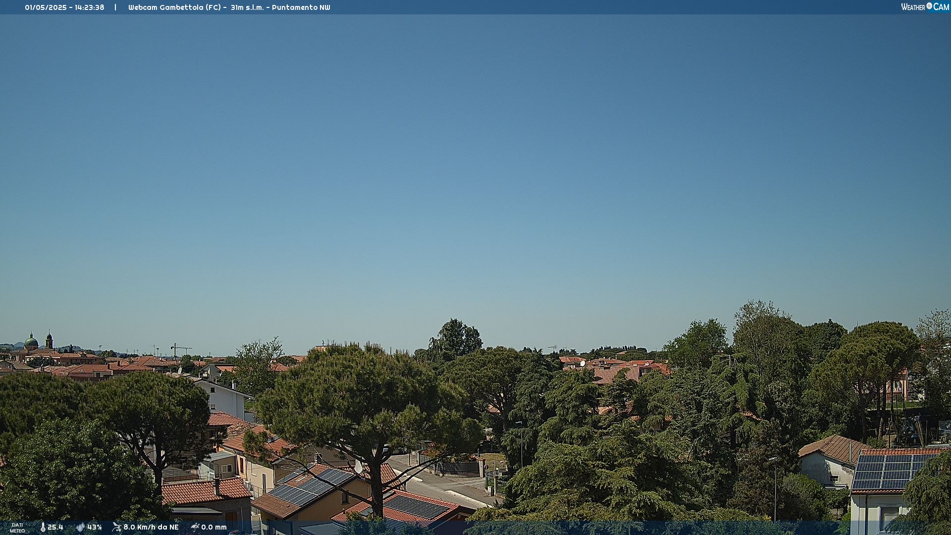 immagine della webcam nei dintorni di San Mauro a Mare: webcam Gambettola