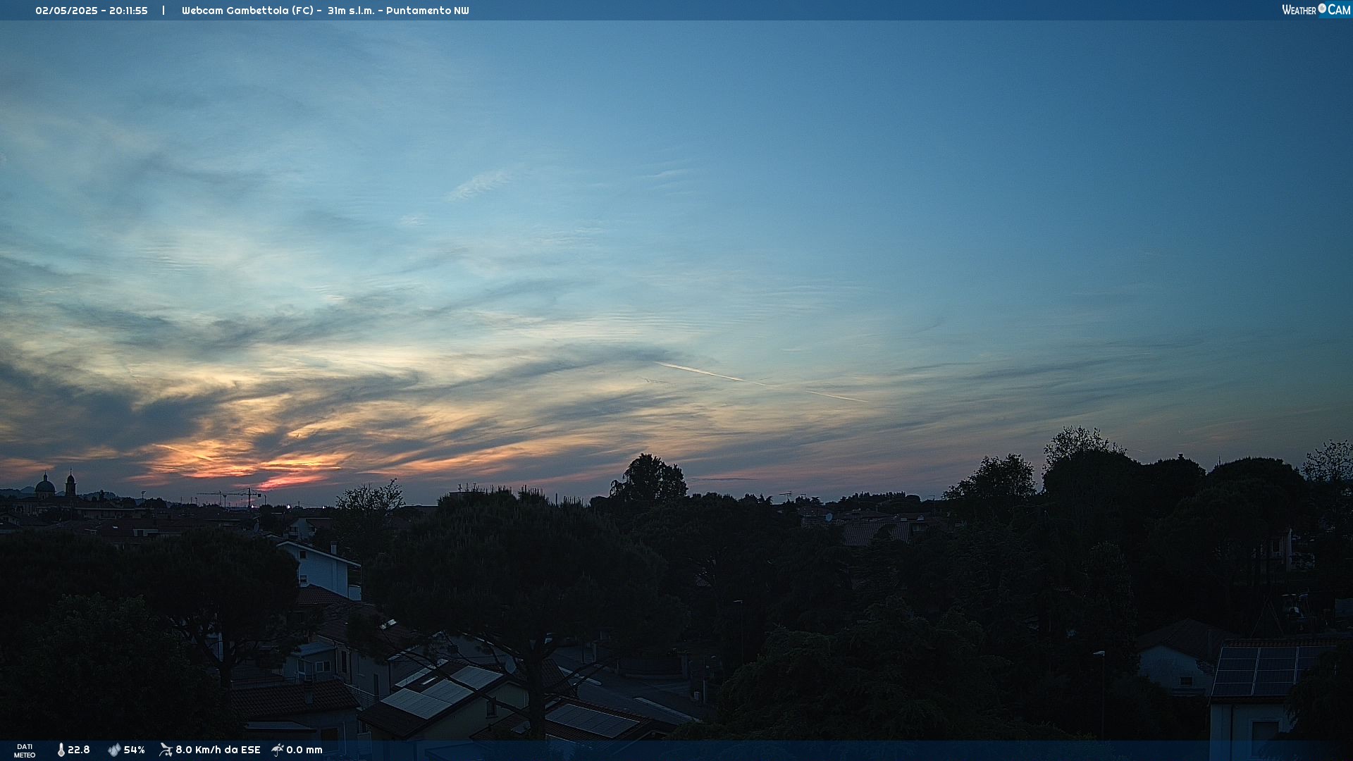 immagine della webcam nei dintorni di Viserbella: webcam Gambettola