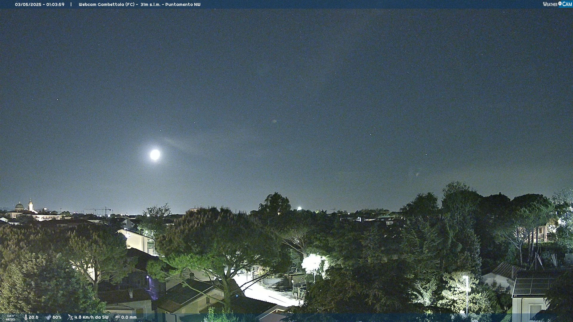 immagine della webcam nei dintorni di Viserba: webcam Gambettola