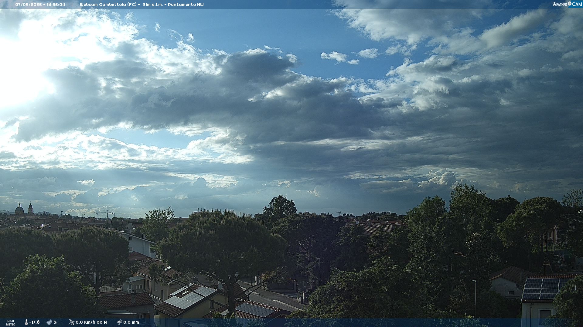 immagine della webcam nei dintorni di Forli' Ridolfi: webcam Gambettola