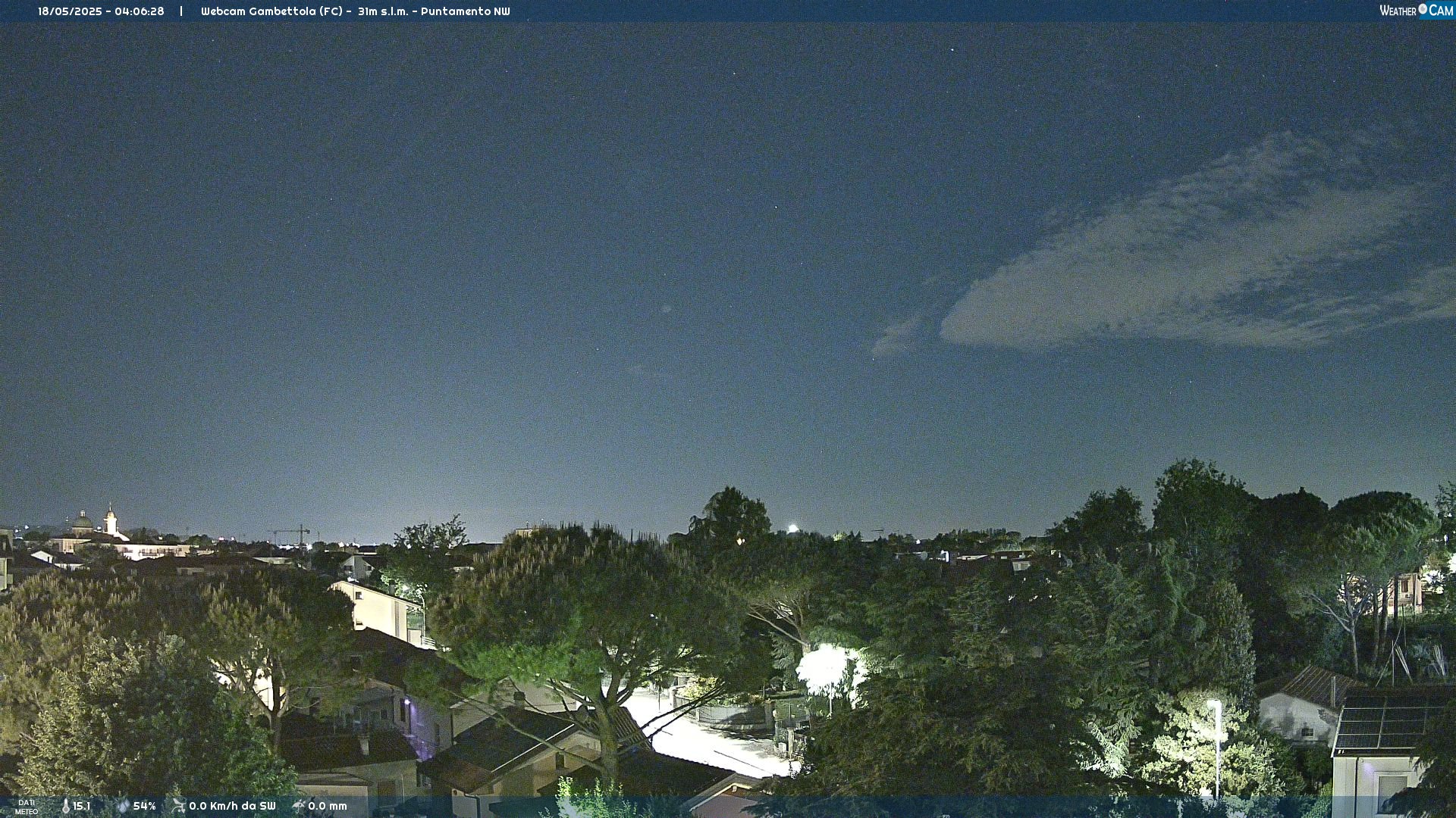 immagine della webcam nei dintorni di Poggio Berni: webcam Gambettola