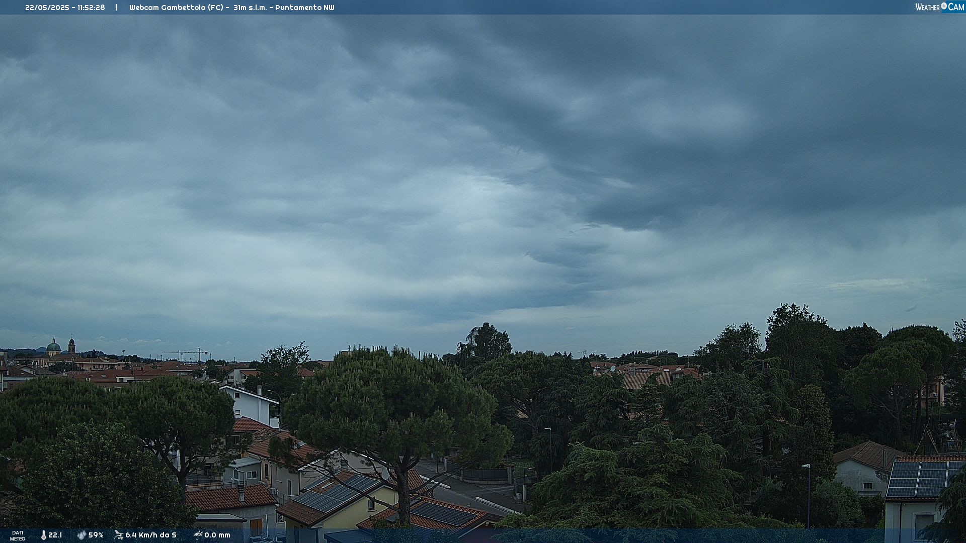 immagine della webcam nei dintorni di Torre Pedrera: webcam Gambettola